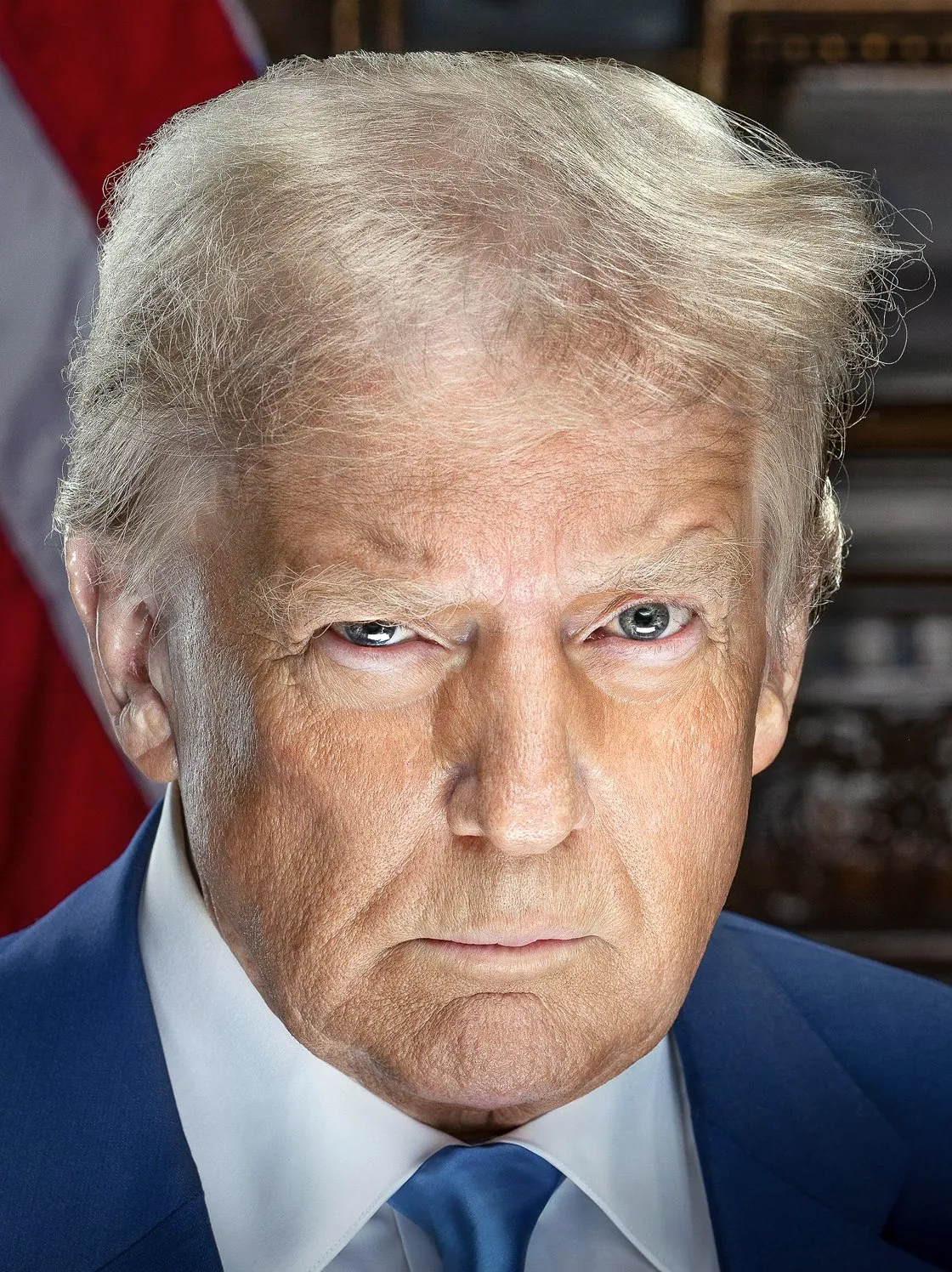 President Trump’s 2025 official portrait.